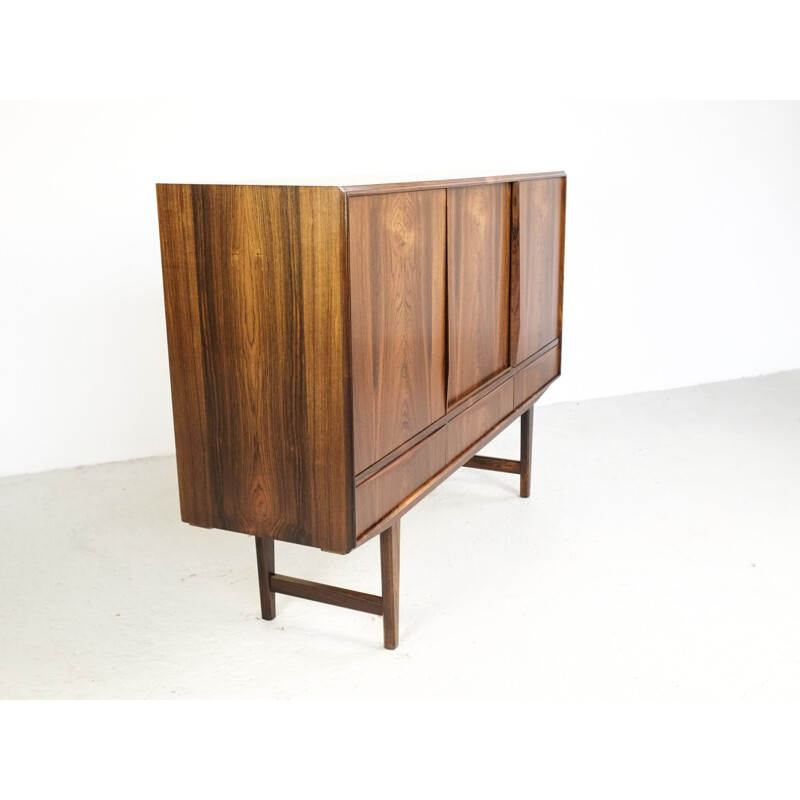 Vintage rosewood sideboard by E.W. Bach for Sejling Skabe, 1960s