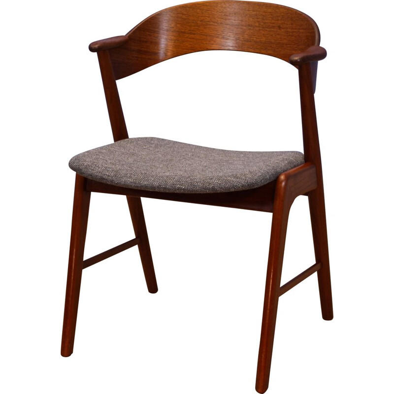 Danish dining chair in teak by Kai Kristiansen for Korup Stolefabrik, 1960s