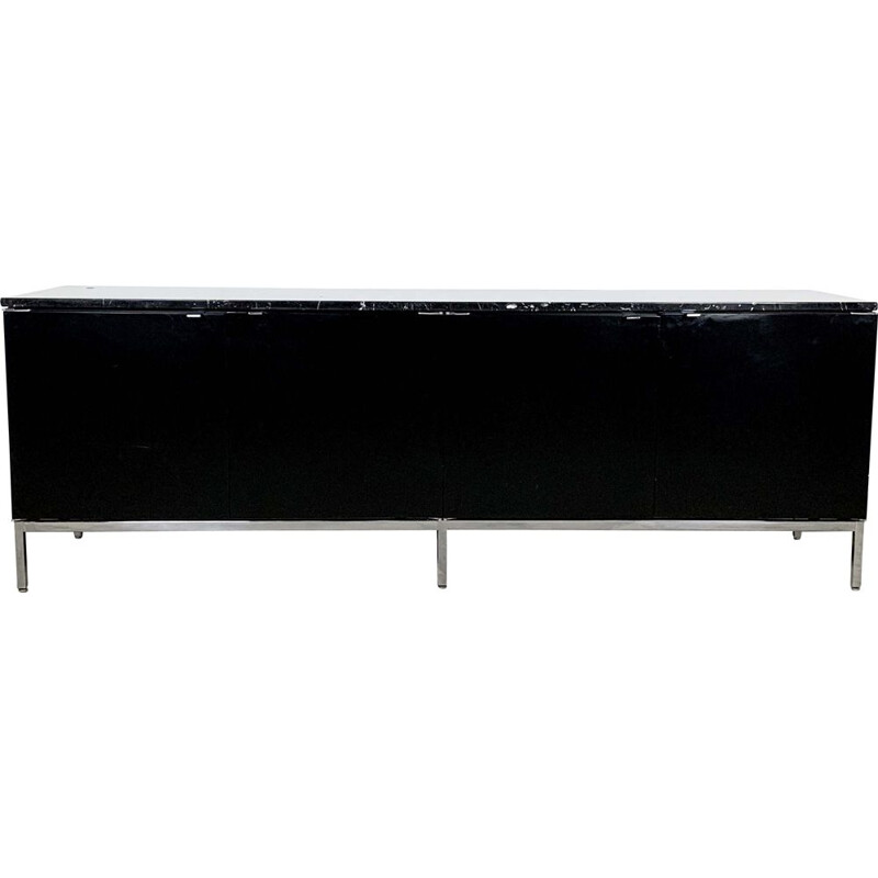 Black Marble Sideboard by Florence Knoll Bassett for Knoll