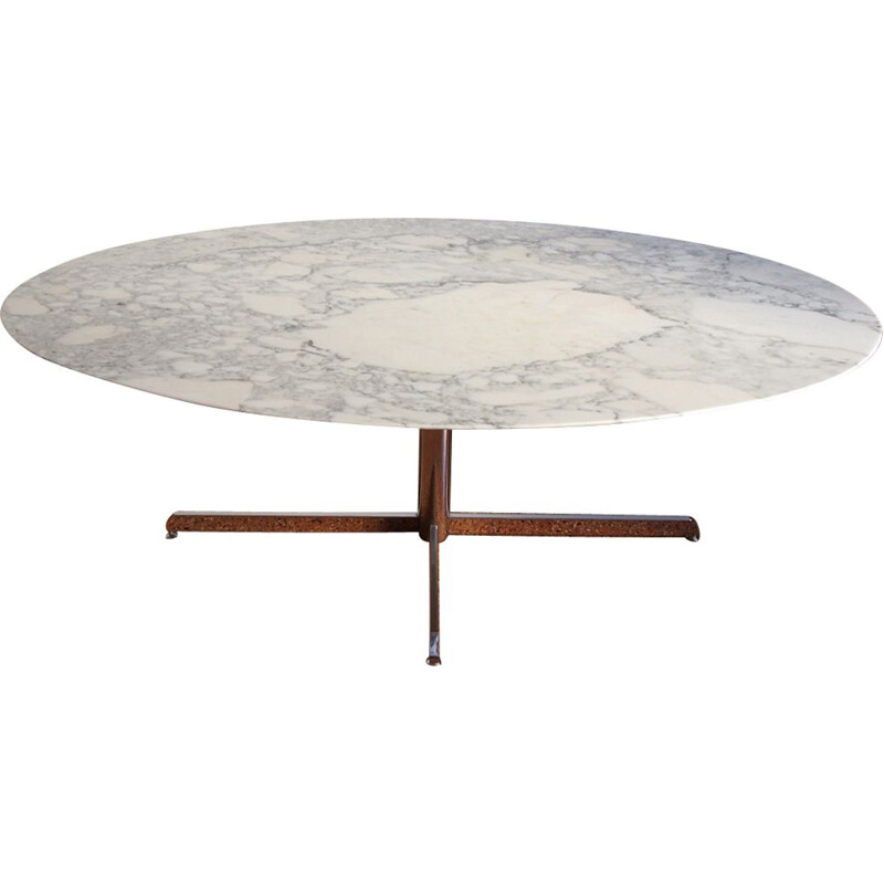 Table en marbre vintage par  Roche Bobois, 1970