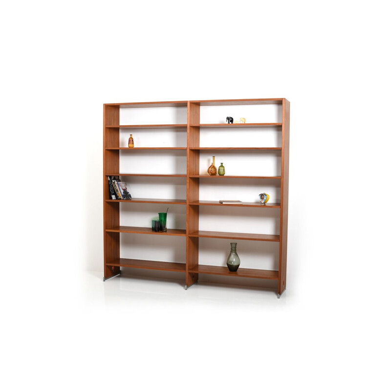 Vintage RY100 Shelf System in Teak by Hans J. Wegner, 1960s