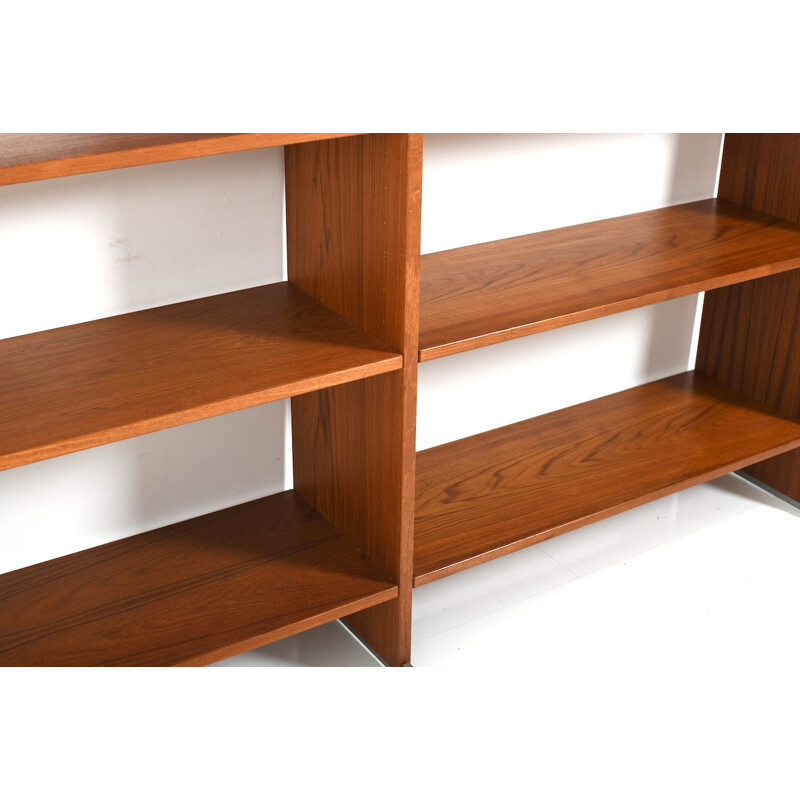 Vintage RY100 Shelf System in Teak by Hans J. Wegner, 1960s