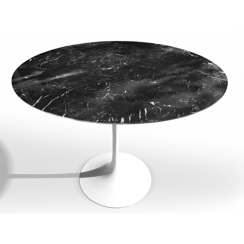 Table a repas vintage en marbre par Eero Saarinen pour Knoll International