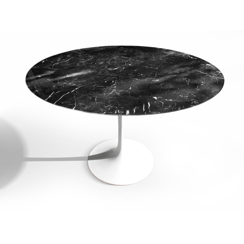 Vintage marble Dining Table by Eero Saarinen for Knoll International