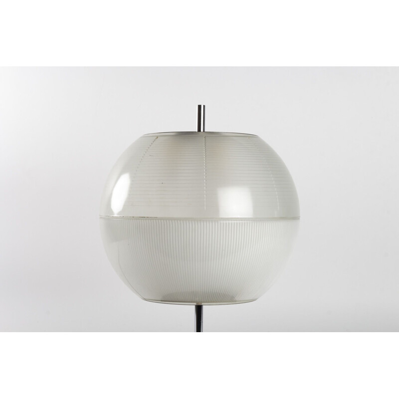 Vintage lamp in marble and glass by Ignazio Gardella for Azucen, 1950s