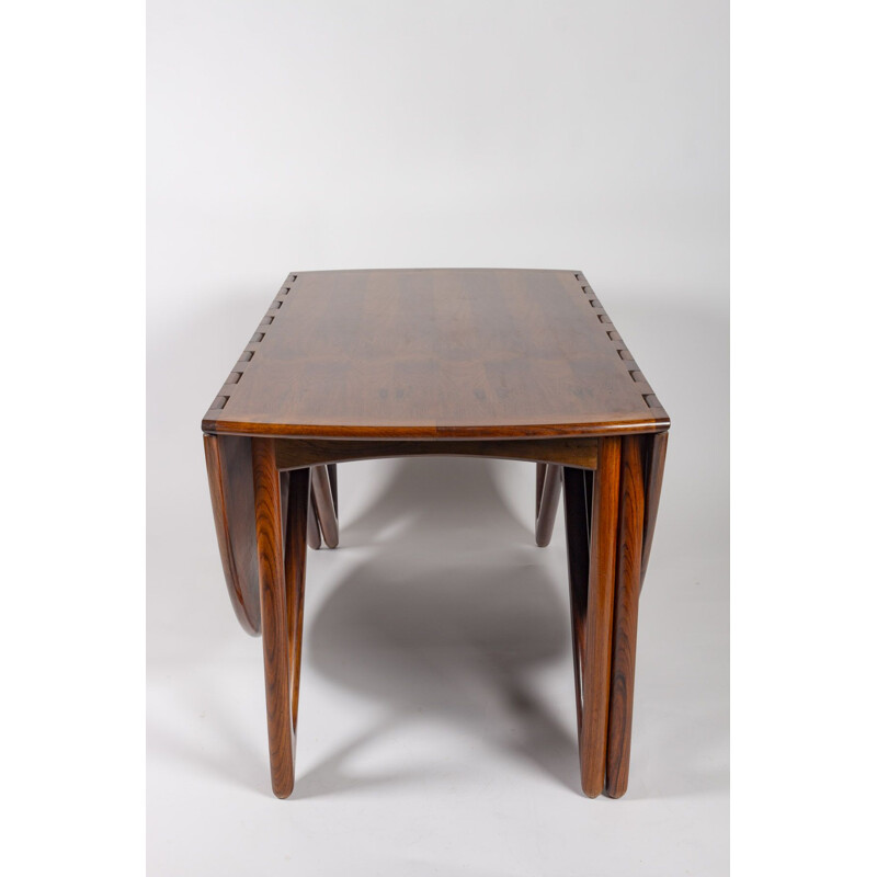 Table vintage en palissandre de Kurt Østervig pour Jason Møbler, 1950