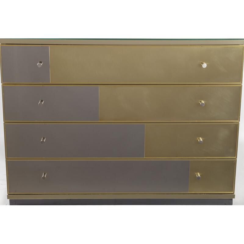 Pair of vintage chests of drawers from Renato Zevi, Italy, 1970s