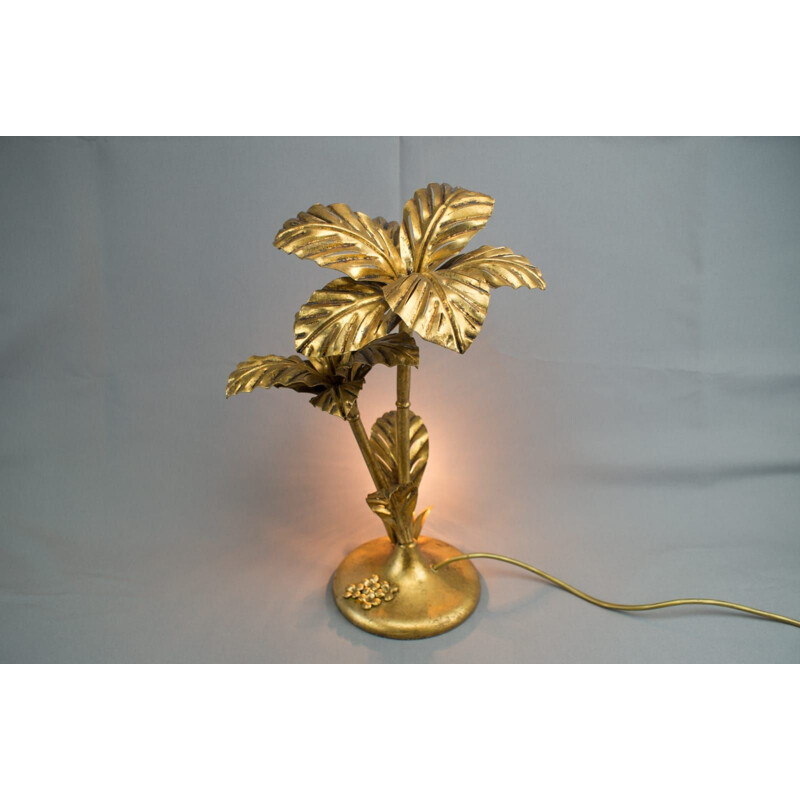 Vintage palm tafellamp van Hans Kögl, 1970