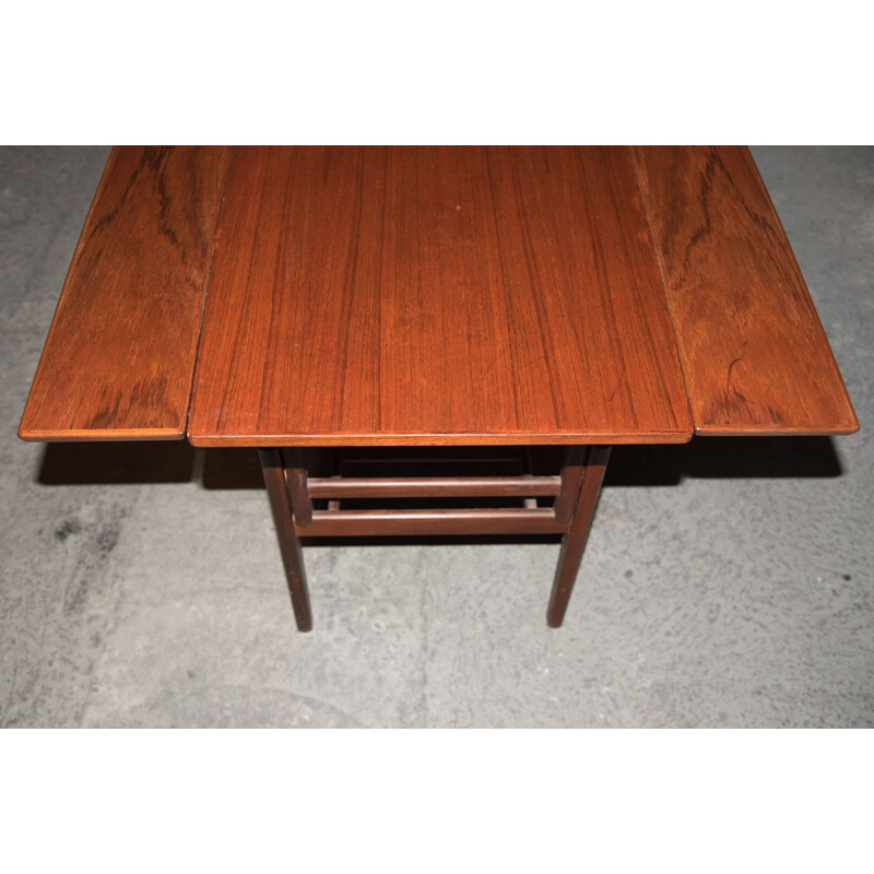 Vintage teak "Elevator" dining table by Kaï Kristiansen, 1960s