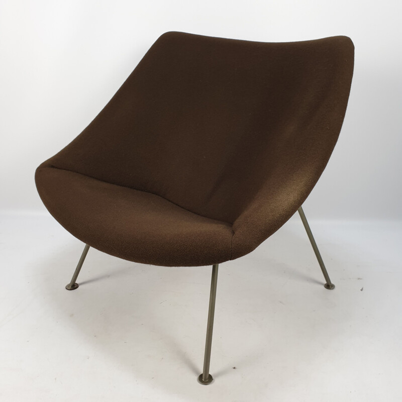 Vintage Oyster Lounge Chair by Pierre Paulin for Artifort, 1960s