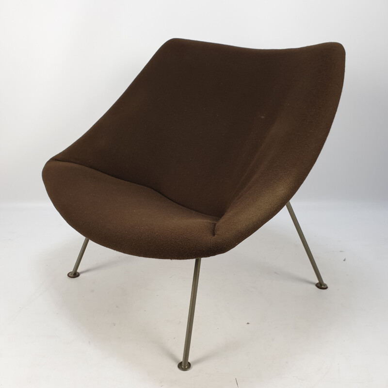 Vintage Oyster Lounge Chair by Pierre Paulin for Artifort, 1960s