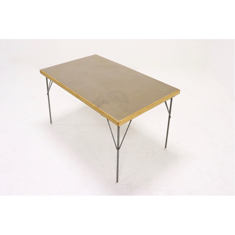 Vintage Table 531 and Chair 116 by Wim Rietveld and A. Cordemeyer for Gispen, 1950s