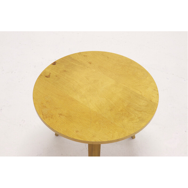 Vintage wooden table by Cor Alons for Gouda den Boer, 1950