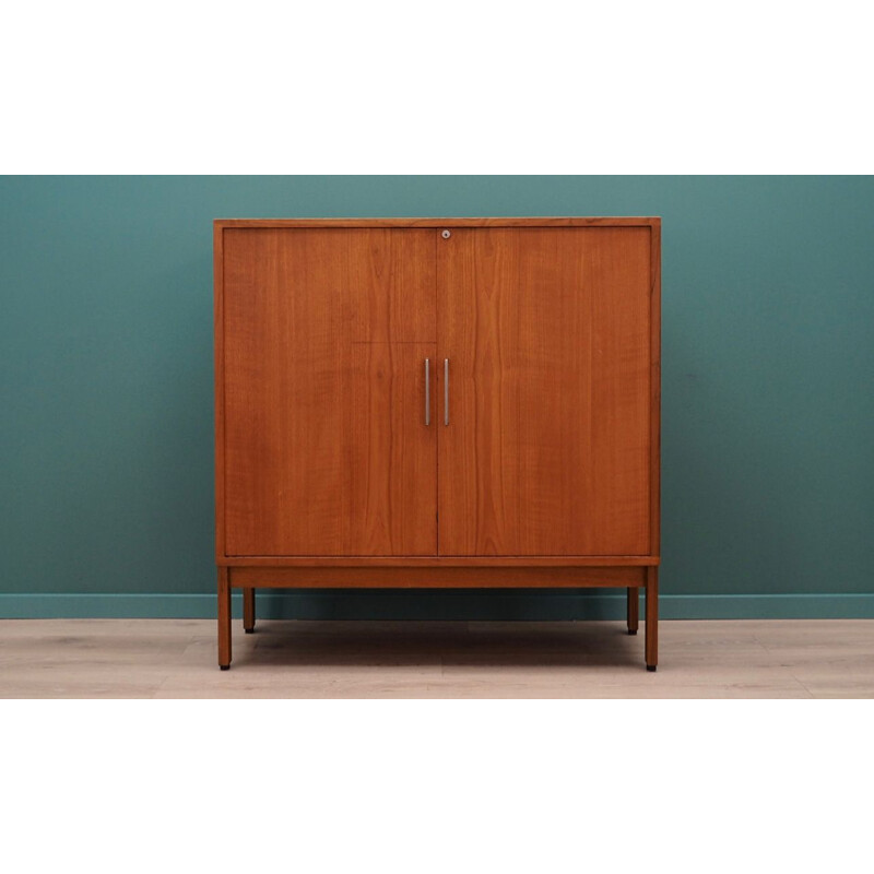 Vintage scandinavian cabinet in teak veneer, 1960-1970