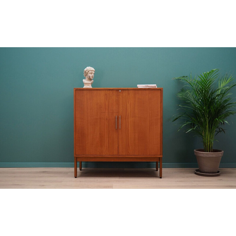 Vintage scandinavian cabinet in teak veneer, 1960-1970