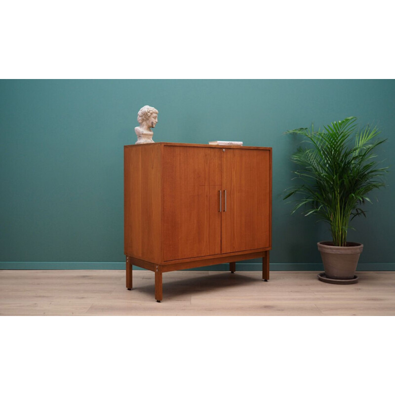 Vintage scandinavian cabinet in teak veneer, 1960-1970