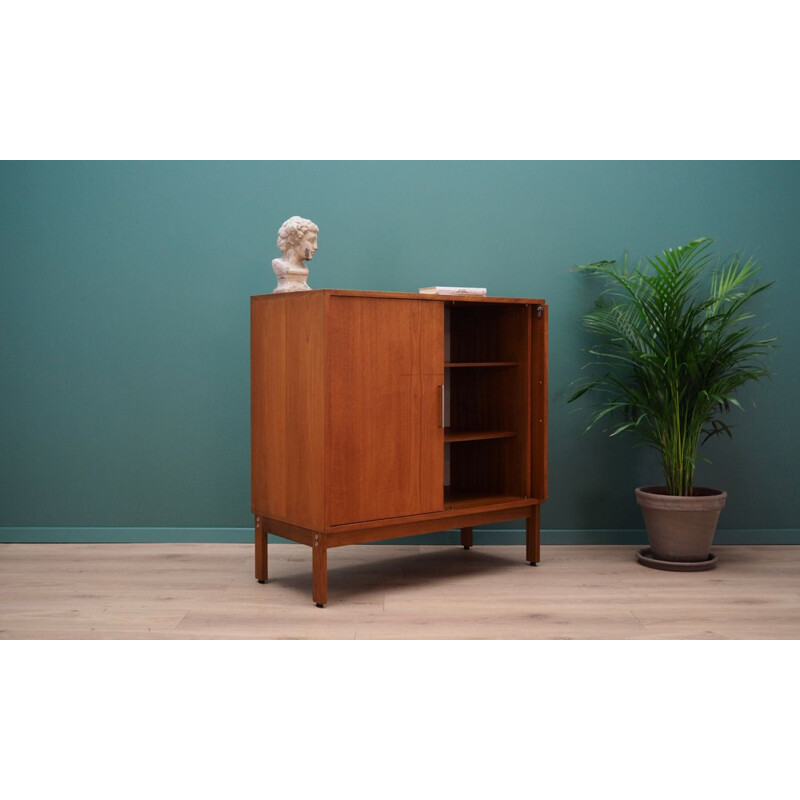 Vintage scandinavian cabinet in teak veneer, 1960-1970