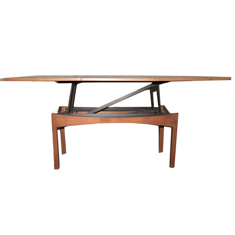 Vintage transformable table by Albert Ducrot for Ducal