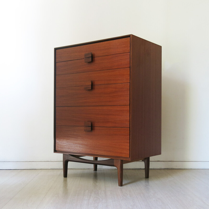 G Plan vintage chest of drawers in teak, Ib KOFOD LARSEN - 1960s