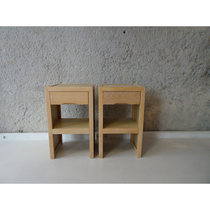 Pair of vintage sornay bedside tables