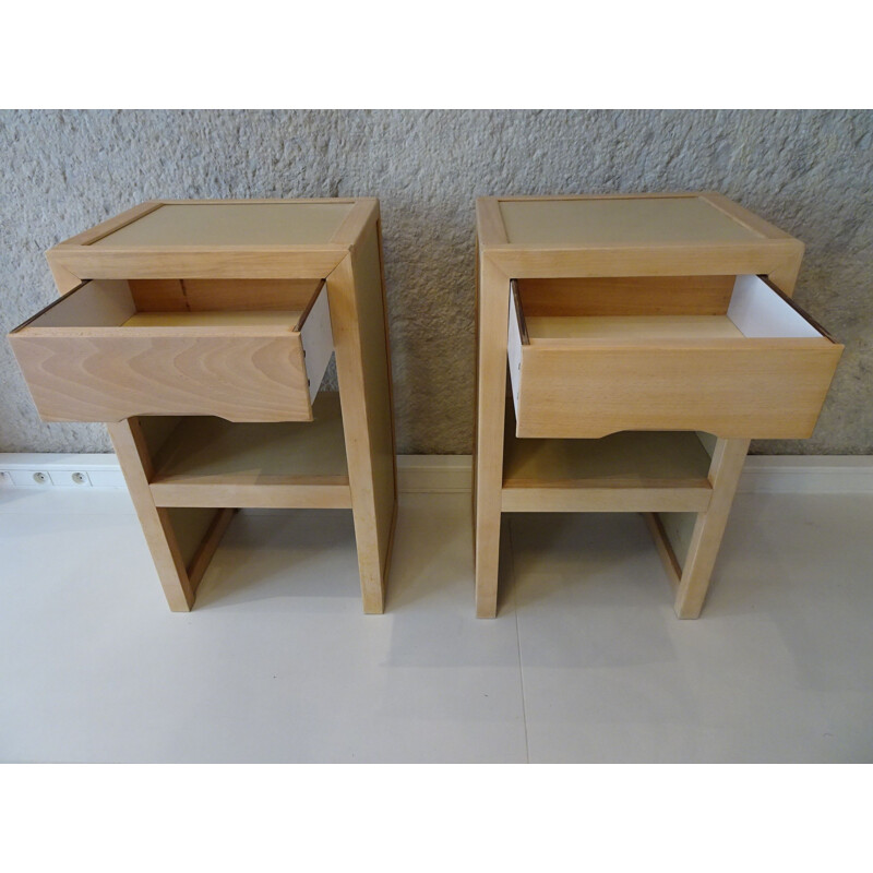 Pair of vintage sornay bedside tables