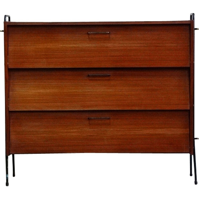 Vintage Teak chest of drawers by Jese Möbel, Denmark, 1970s