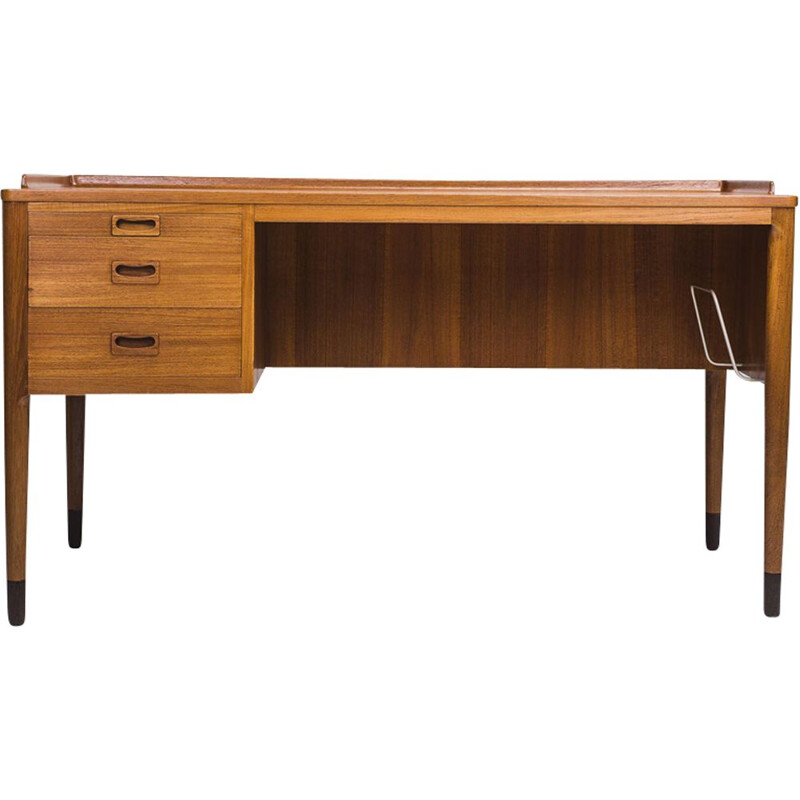 Vintage Asymmetrischer Teak Desk ,1960s