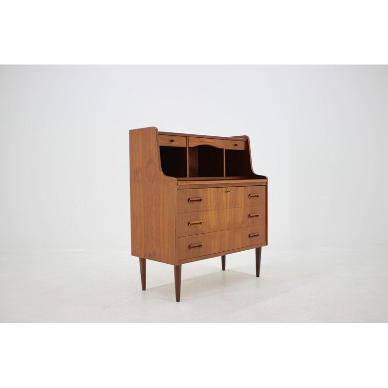 Mid-Century Danish Teak Secretaire, 1960s