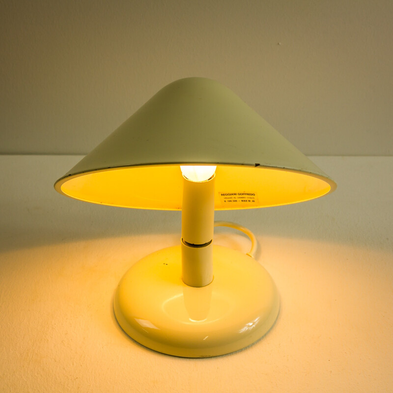 Italian vintage table lamp in metal, Goffredo REGGIANI - 1960s