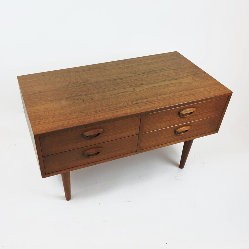 Mid-Century Danish Teak Dresser by Kai Kristiansen, 1960s