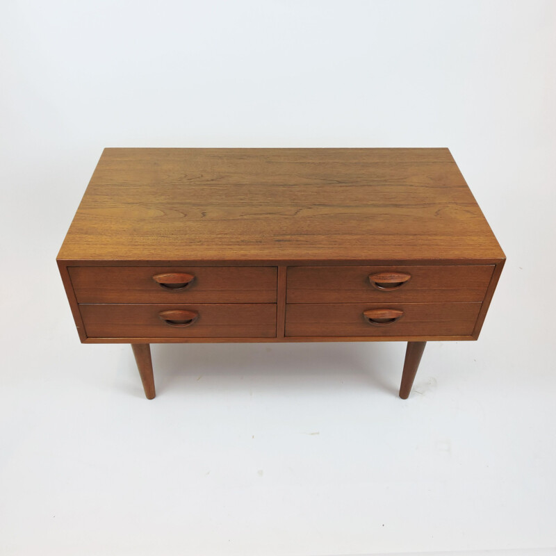 Mid-Century Danish Teak Dresser by Kai Kristiansen, 1960s