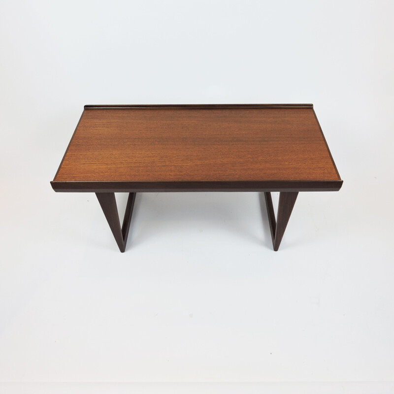 Danish vintage teak coffee table by Peter Løvig Nielsen for Løvig, 1960