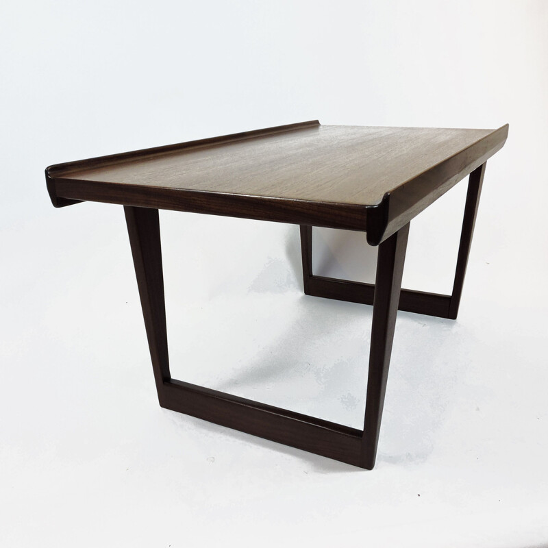 Danish vintage teak coffee table by Peter Løvig Nielsen for Løvig, 1960