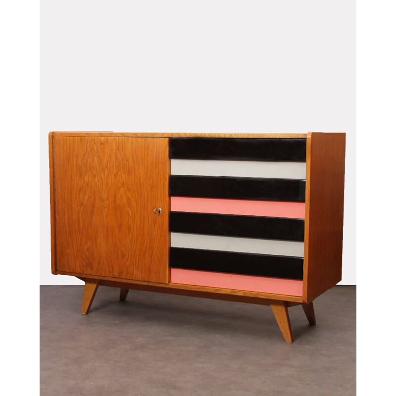 Vintage chest of drawers, Czech design, by Jiri Jiroutek, 1960