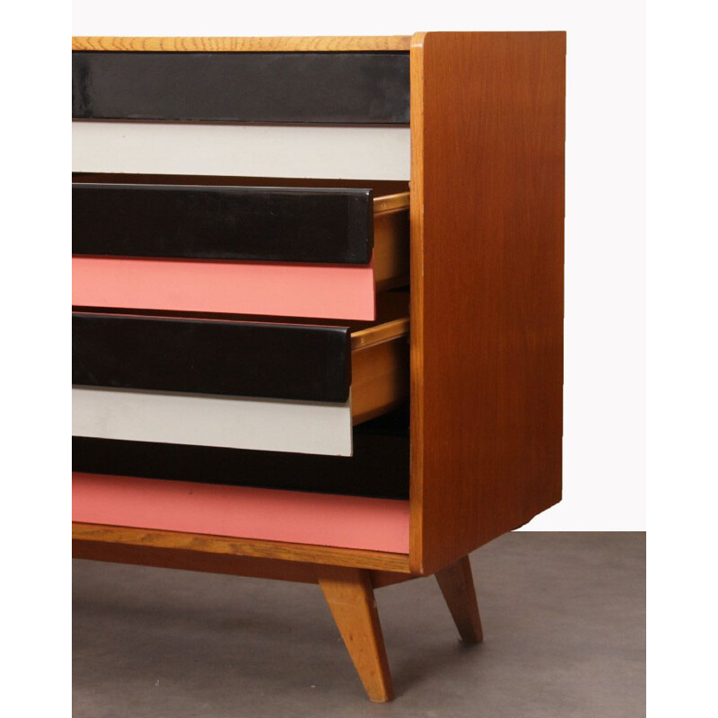 Vintage chest of drawers, Czech design, by Jiri Jiroutek, 1960