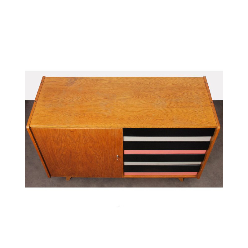 Vintage chest of drawers, Czech design, by Jiri Jiroutek, 1960