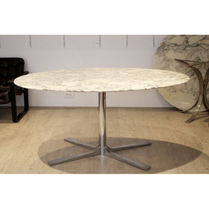 Table vintage en marbre - Années 70