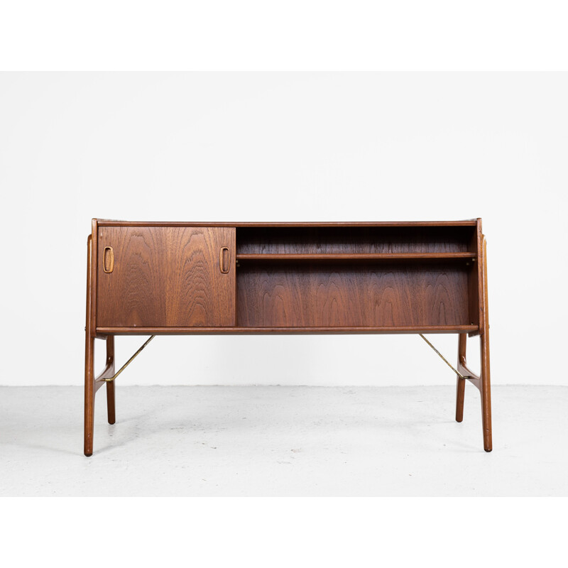 Bureau vintage danois en teck par Arne Wahl Iversen 1960