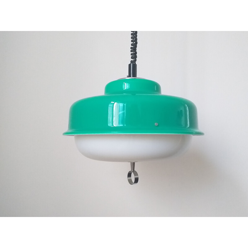 Midcentury Pendant Meblo, Designed by Harvey Guzzini, 1970s