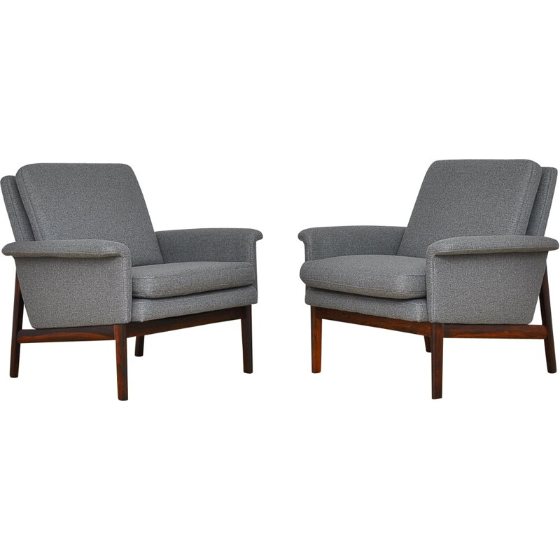 Set of 2 Jupiter armchairs by Finn Juhl For France & Søn