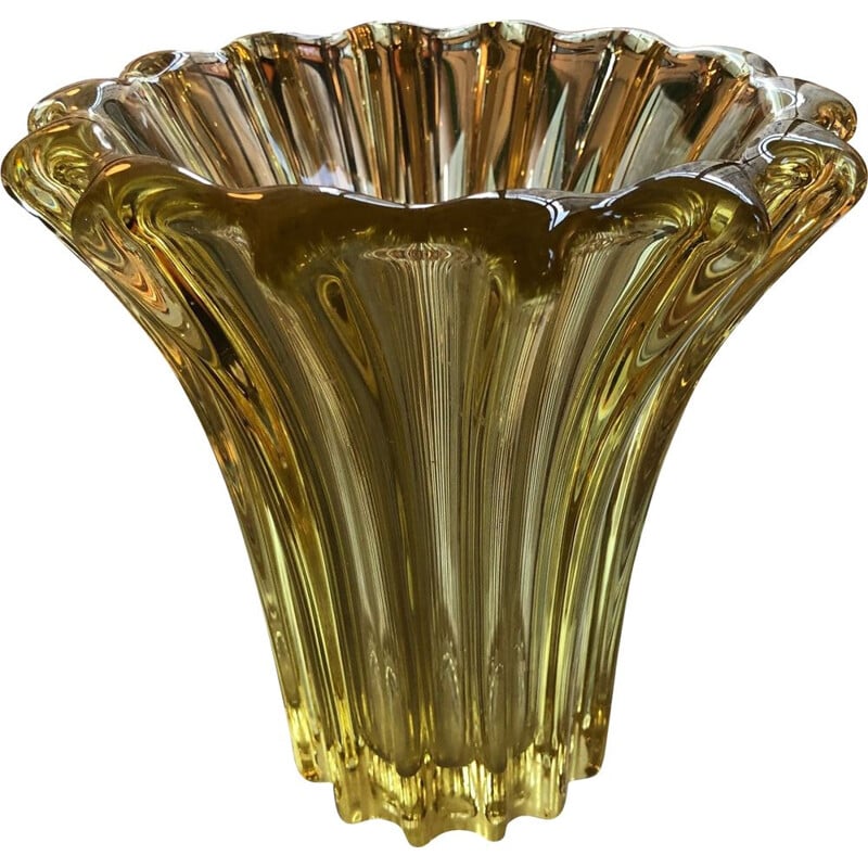 vase jaune Pierre D’Avesn