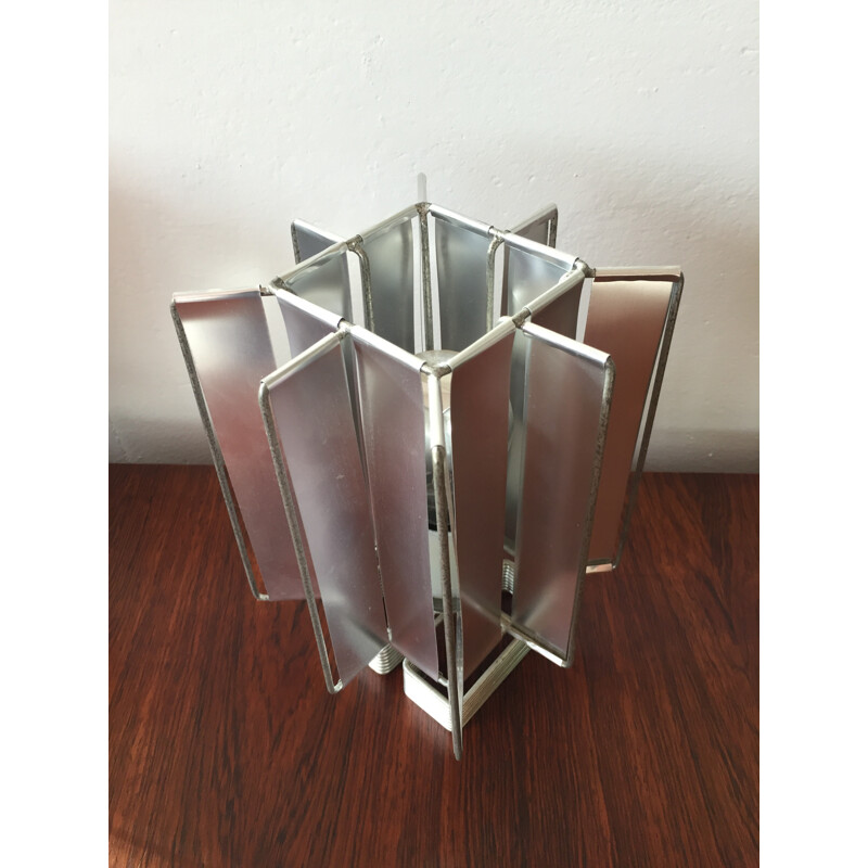 "Sirius" table lamp in aluminum, Max SAUZE - 1960s