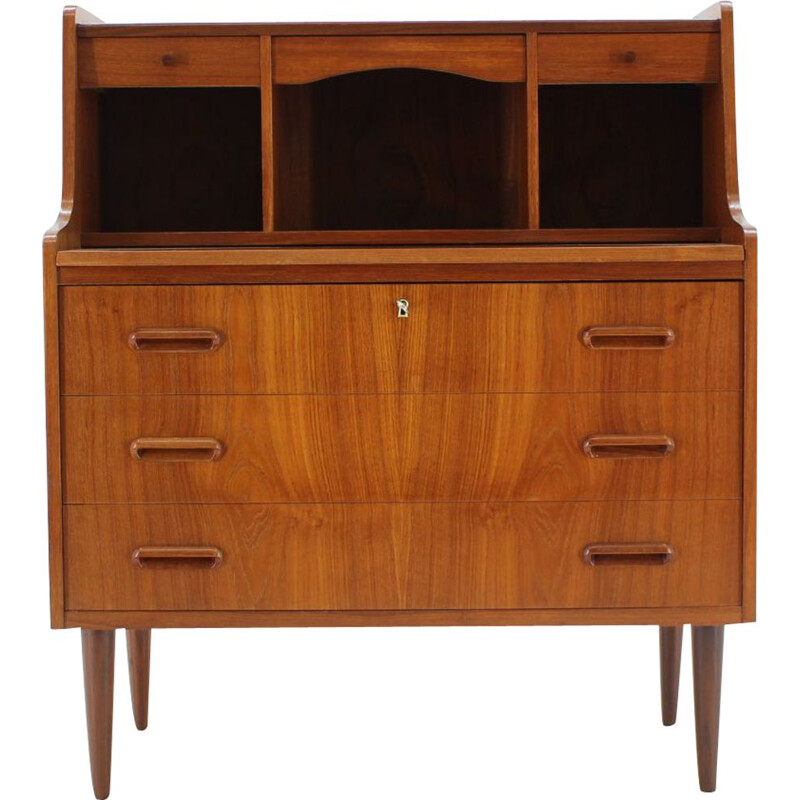 Mid-Century Danish Teak Secretaire, 1960s