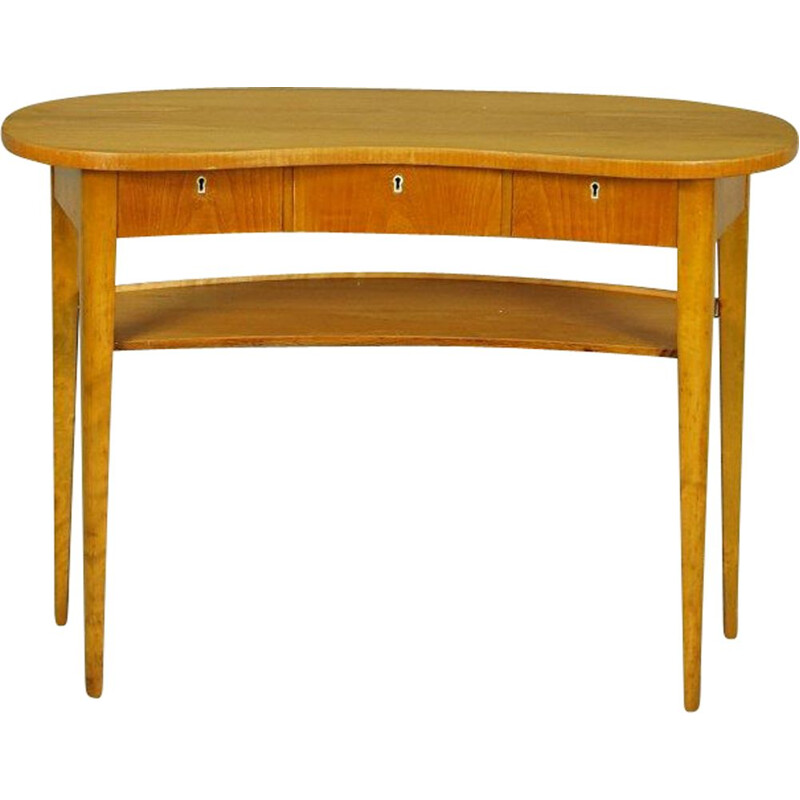 Mid-Century Swedish Boomerang Desk, 1960s