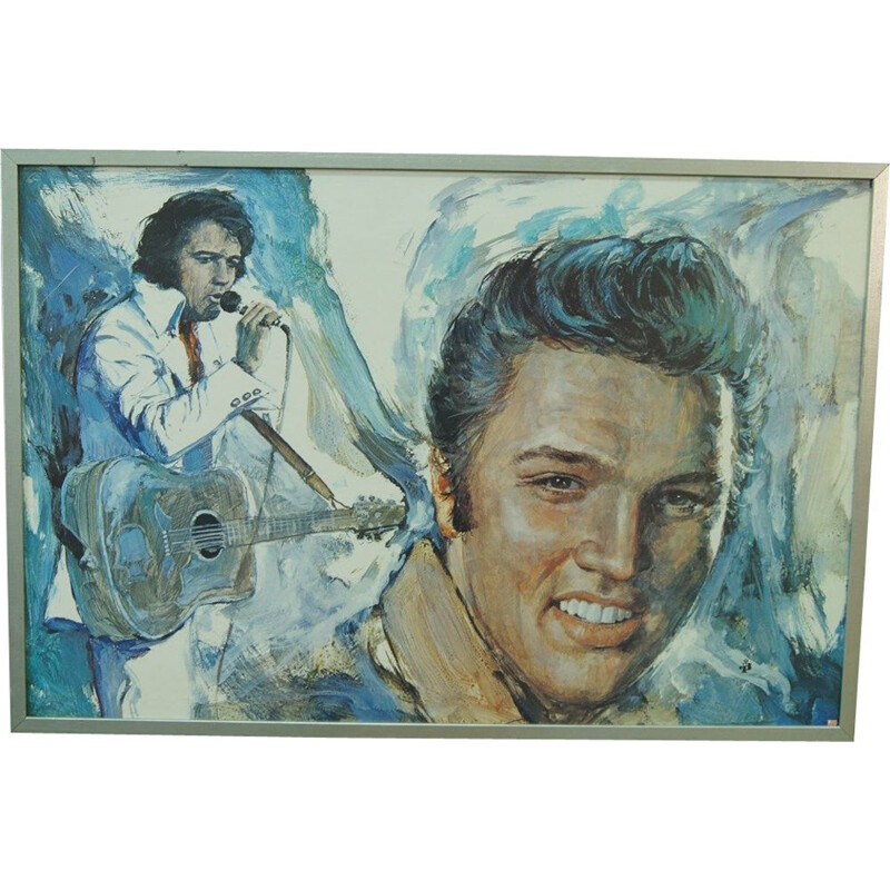 Vintage Elvis Presley Poster from Minerva, 1977 