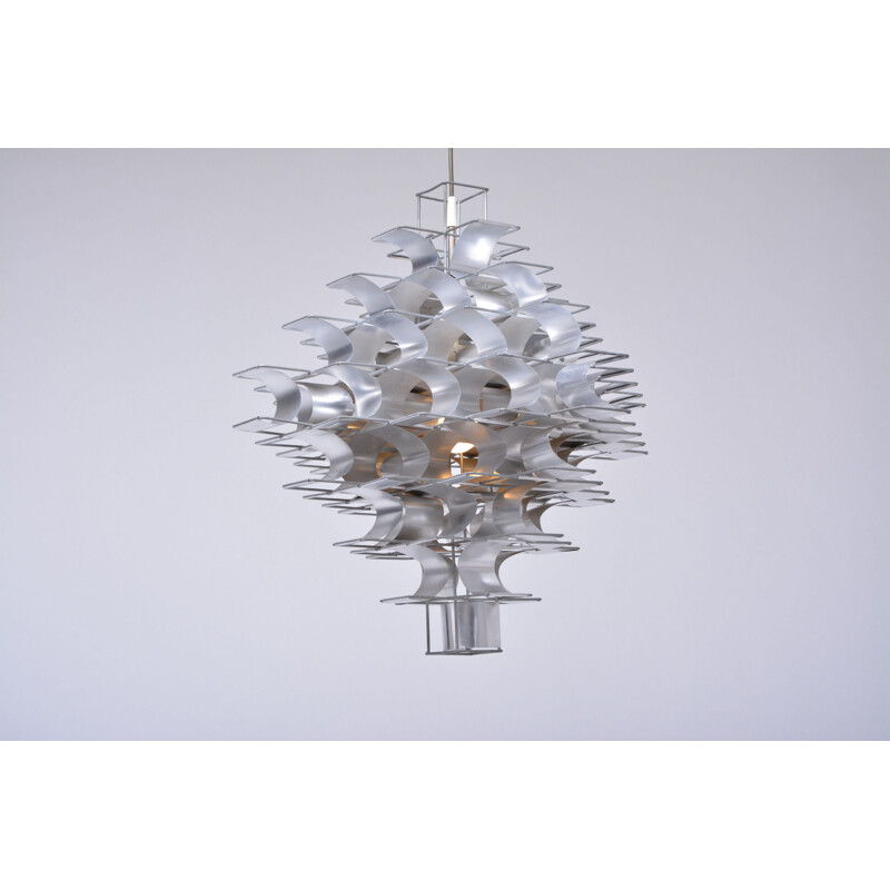 Vintage Max Sauze "Cassiopée" chandelier 1970