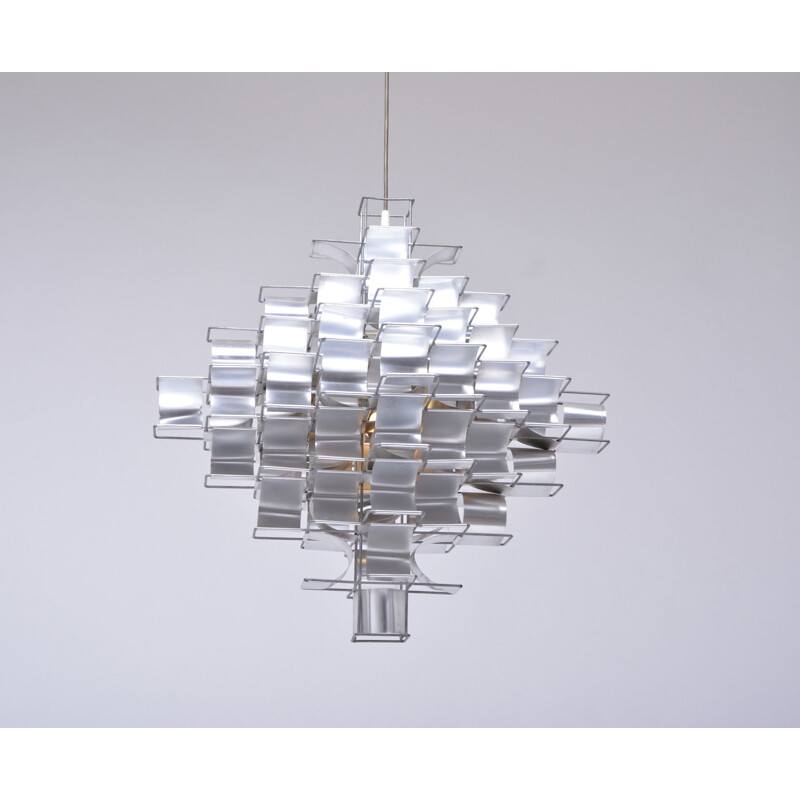 Vintage Max Sauze "Cassiopée" chandelier 1970