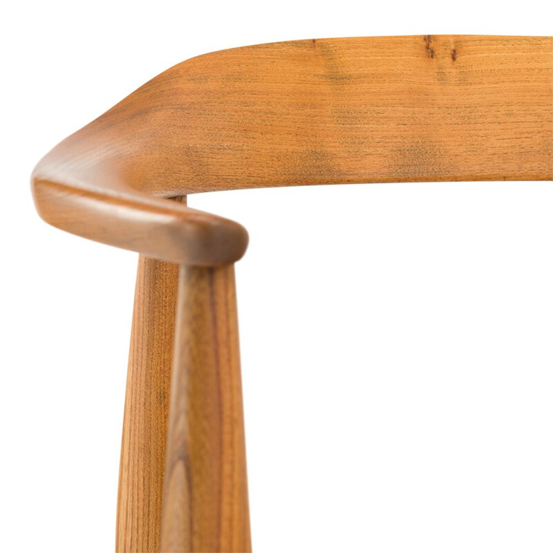 Danish mid-century oak desk chair by Illum Wikkelsø for Niels Eilersen, 1950s