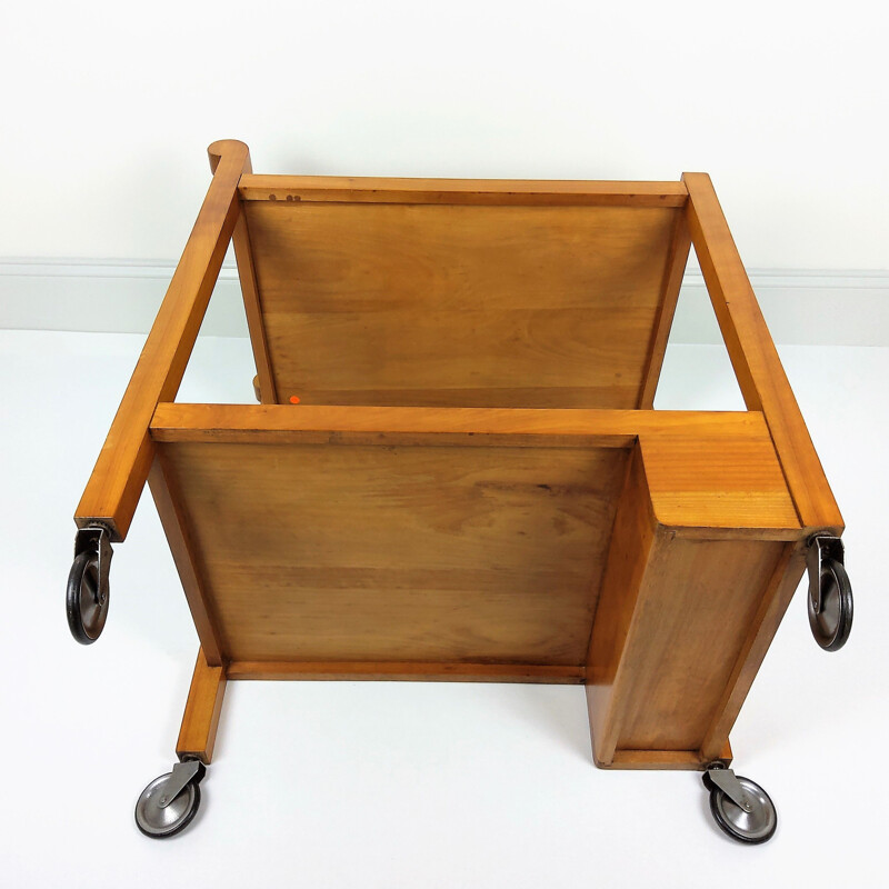 Vintage table on wheels, 1930