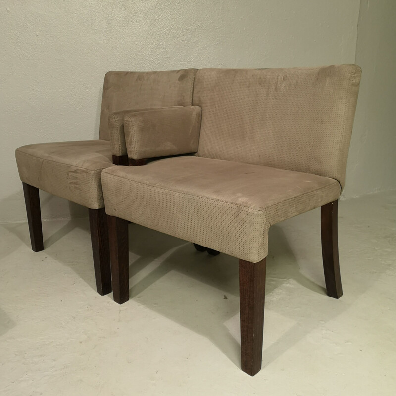 Pair of Wilmotte Vintage penguin armchairs for Chaumet